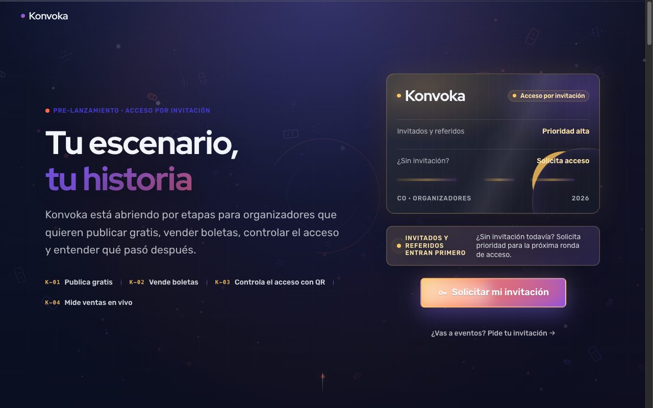 Konvoka events platform