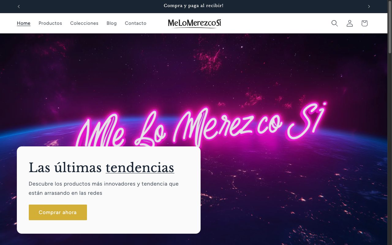MeLoMerezcoSi online store
